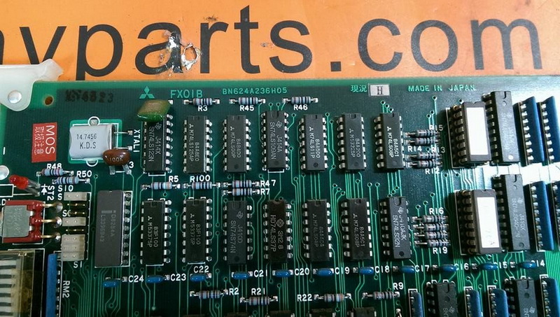 MITSUBISHI CIRCUIT BOSRD FX01B - PLC DCS SERVO Control MOTOR POWER